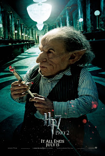 Harry Potter and the Deathly Hallows: Part 2 Character Movie Poster Set - Warwick Davis as Griphook