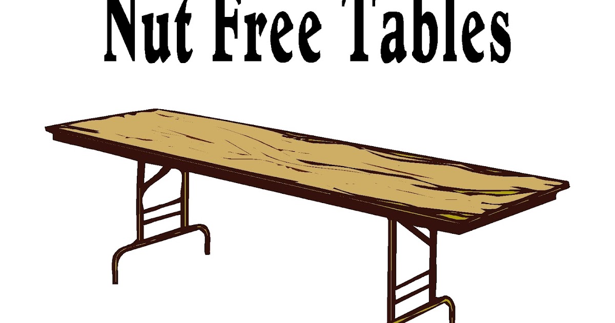 Free Posters And Signs Nut Free Table
