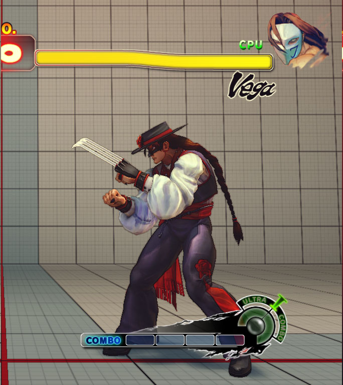 Super Street Fighter IV Arcade Edition Costumes Vega's Costumes