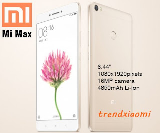 Hape Xiaomi Mi Max series tipe ponsel besutan Xiaomi dari jajaran Mi Max series Hape Xiaomi Mi Max series
