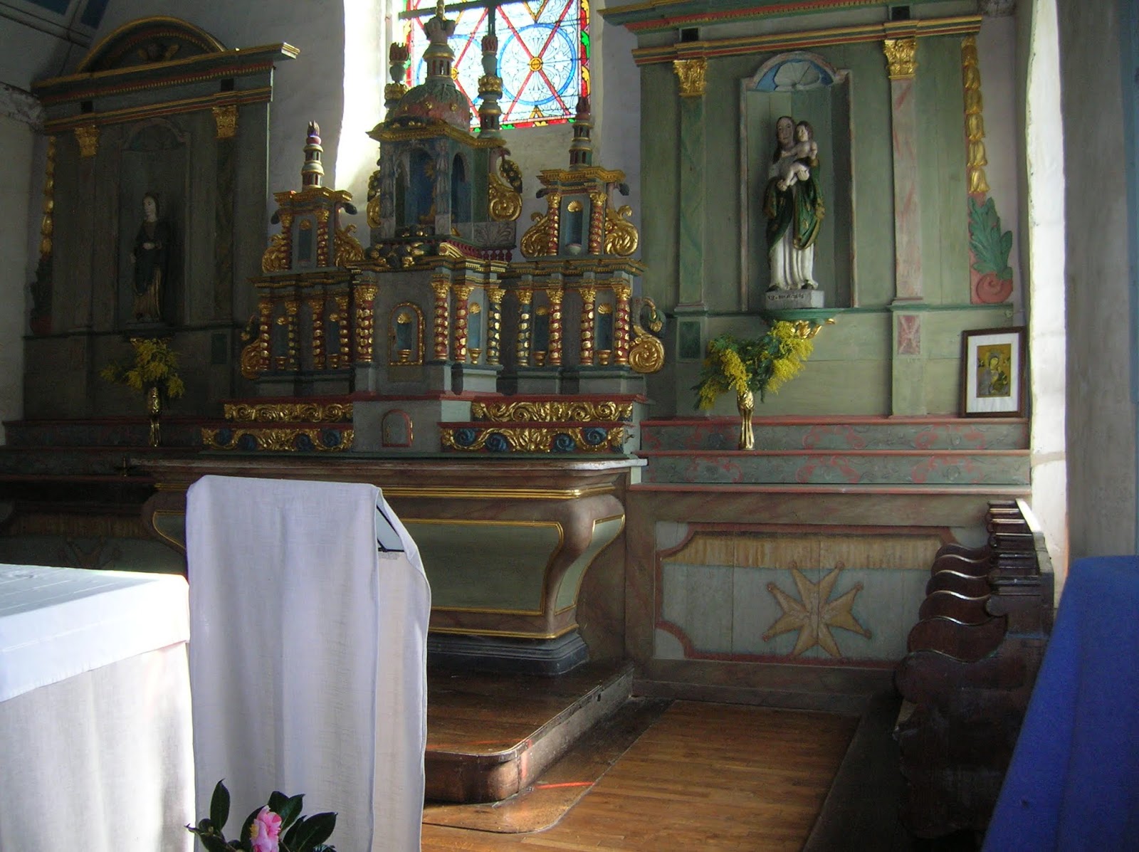 Rosquelfen Histoire et patrimoine à Sainte Brigitte, Morbihan