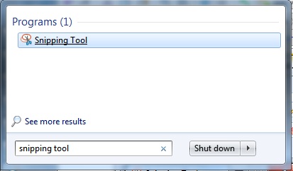 Cara Buka Snipping Tool