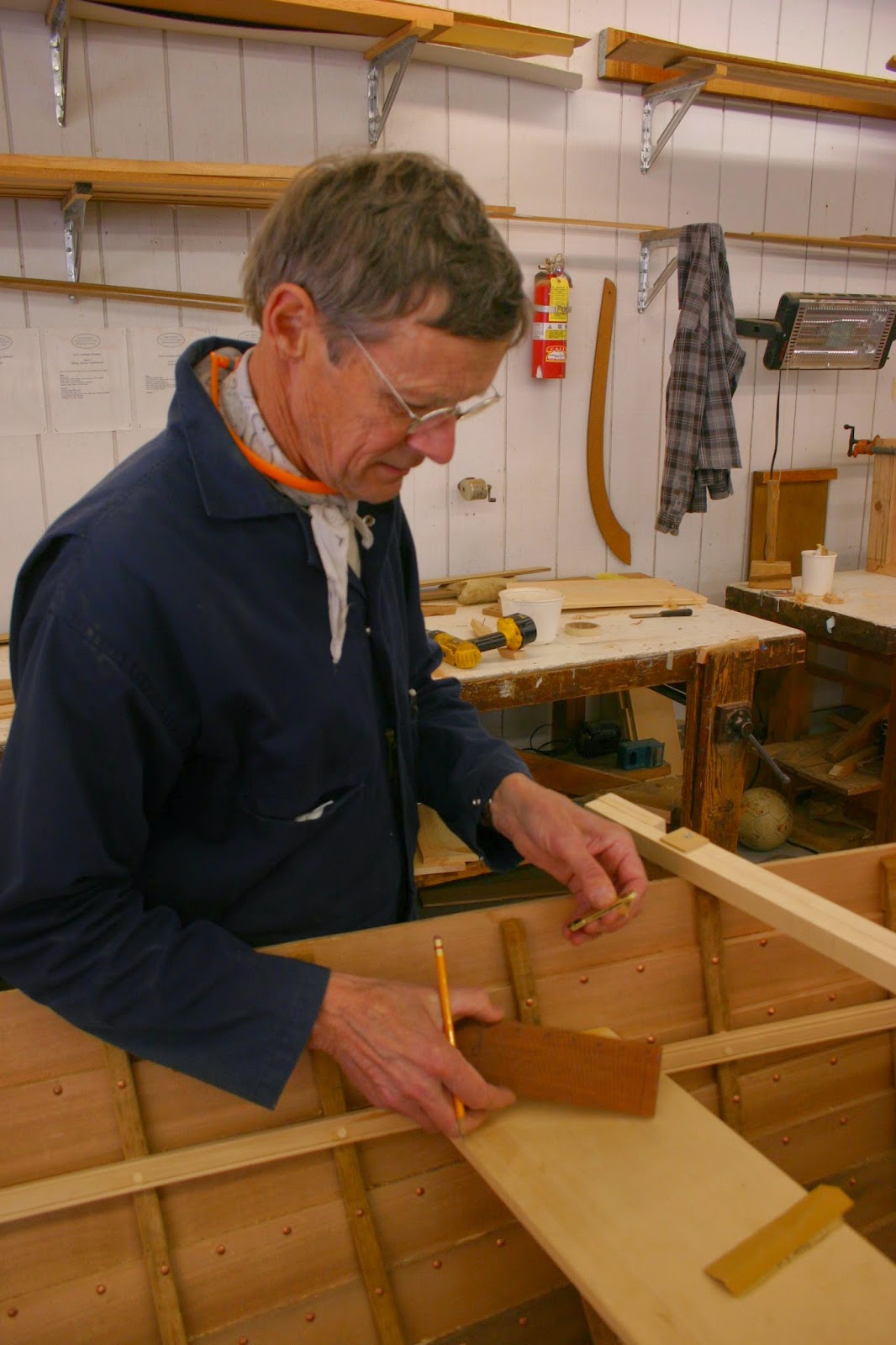 Wooden Boat Building School Ray Speck, Classic Whitehall