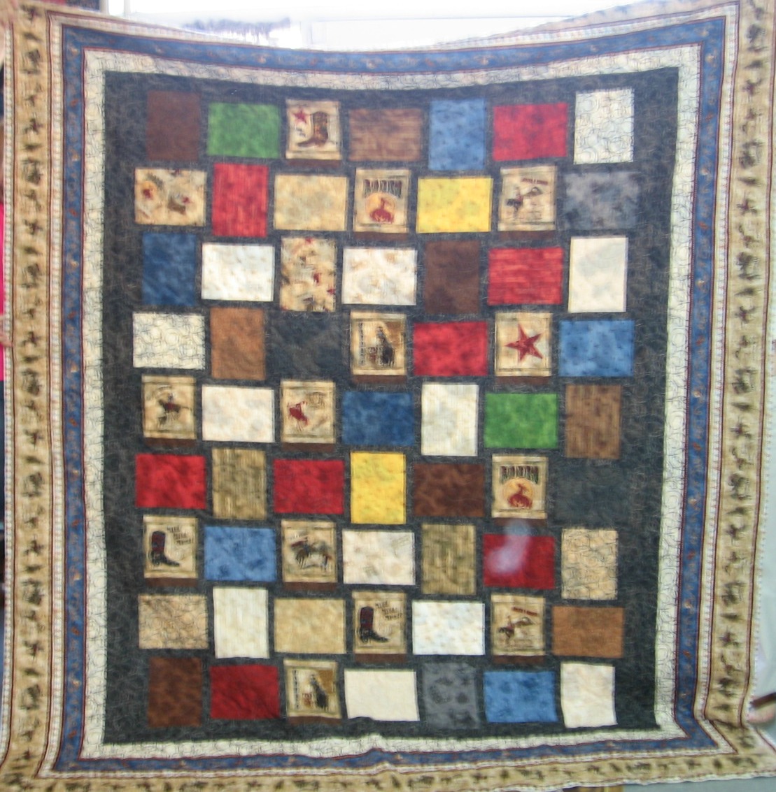 Quilting in Montana Rodeo Quilt for the Hoedown in Red Lodge