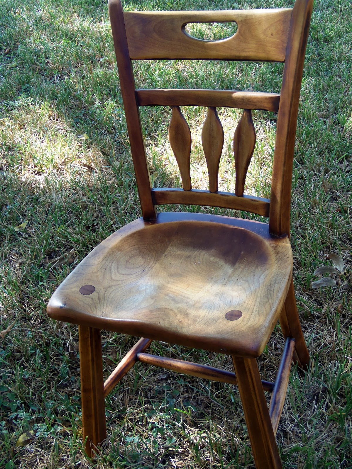live. love. scrap. Wooden Chair Makeover