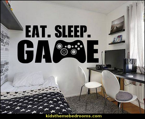 Gamer Wall Decal Sticker Gamer bedroom - Video game room decor - gamer bedroom furniture - gamer wall decal stickers - Super Mario Brothers Wall Stickers - gamer bedding - Super Mario Brothers bedding - Pacman decor - Retro Arcade bedrooms - 80s video gamers - gamer throw pllows - minecraft bedroom ideas - minecraft bedroom decor Gamer Wall Decal Sticker Gamer bedroom - Video game room decor - gamer bedroom furniture - gamer wall decal stickers - Super Mario Brothers Wall Stickers - gamer bedding - Super Mario Brothers bedding - Pacman decor - Retro Arcade bedrooms - 80s video gamers - gamer throw pllows - minecraft bedroom ideas - minecraft bedroom decor