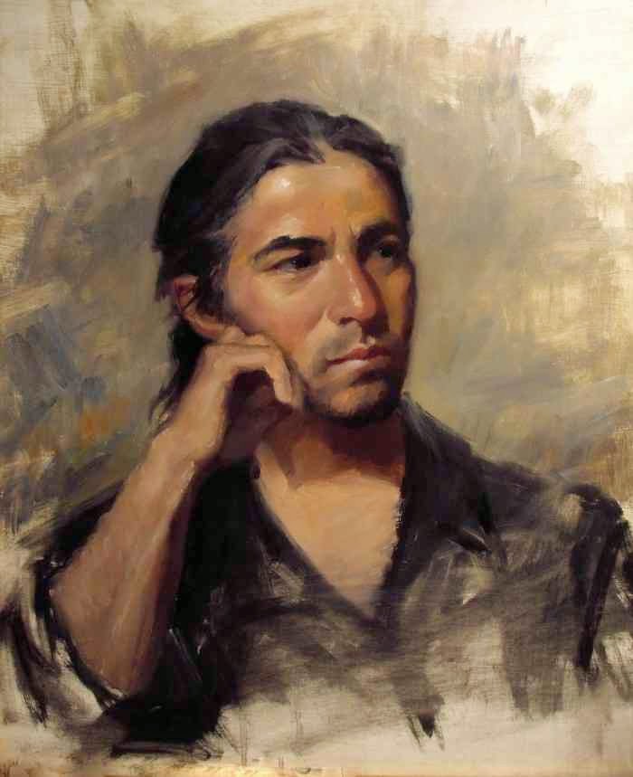 Реалистическая портретная живопись. Alfred Cosmo Colella