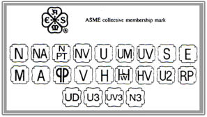 Asme Symbols Chart
