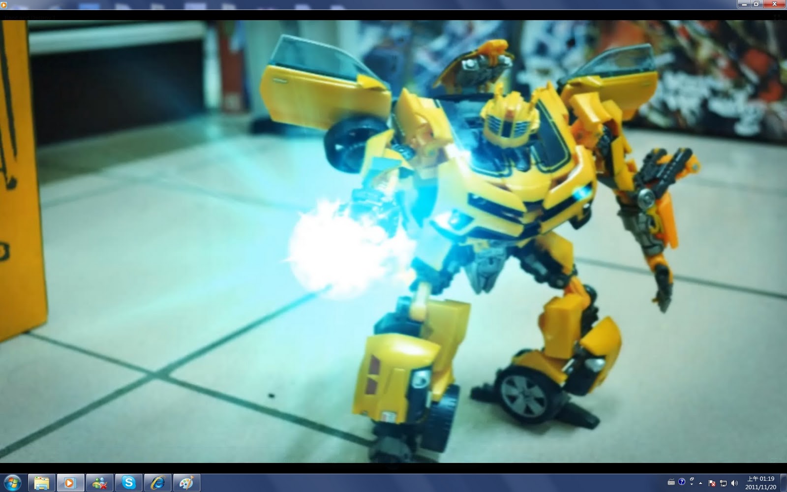 Stop Motion and Movies Transformers Stop Motion Race and Destroy