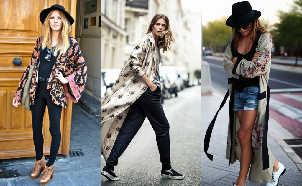 Whisper of Fashion: How to style kimonos | Jak nosić kimona