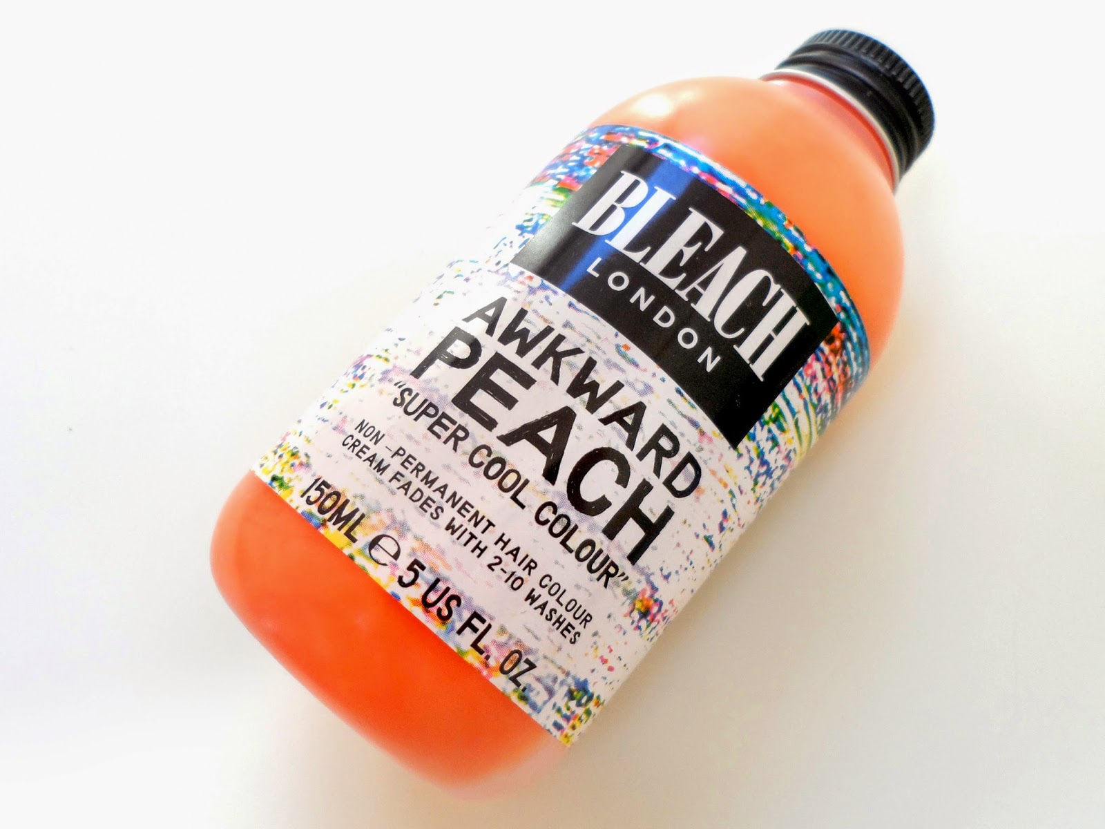 A Model in London Bleach London Awkward Peach