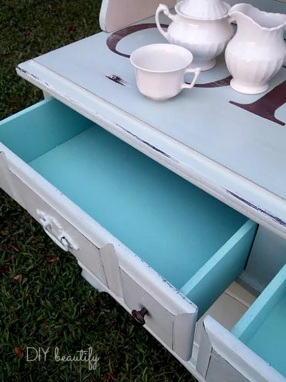 Turn a thrift store hutch into a beautiful, fun and functional Coffee Bar! Find the fabulous tutorial at DIY beautify!