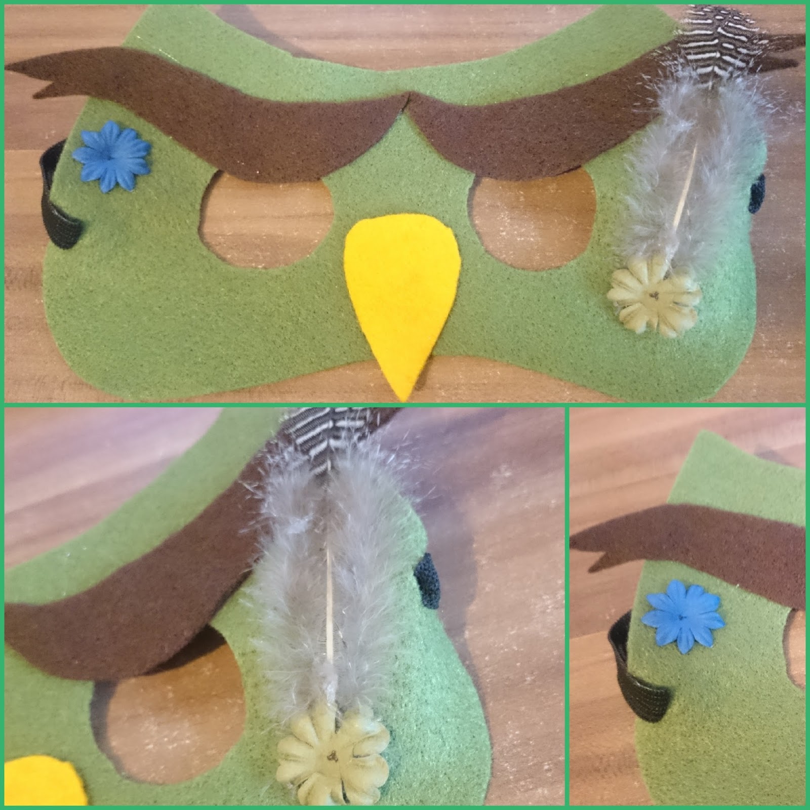 Lucciola: [DIY] Adventskalender-Special: Eulenmaske + Anleitung "Was