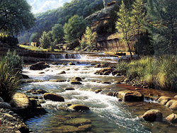 paisajes hermosos cascadas keathley fondos pantalla mark stream wallpapers mountains field paintings peintures bonitas landscape imagenes fondo natureza nature imagen