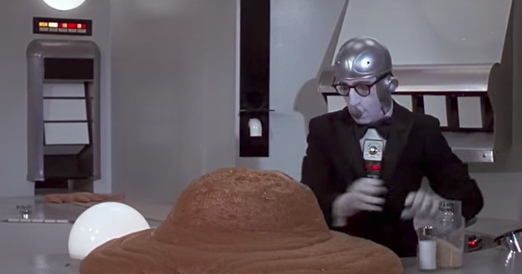 Mae's Food Blog Woody Allen's Robot Makes Pudding