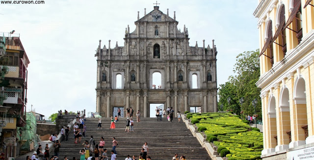 Ruinas de San Pablo en Macao