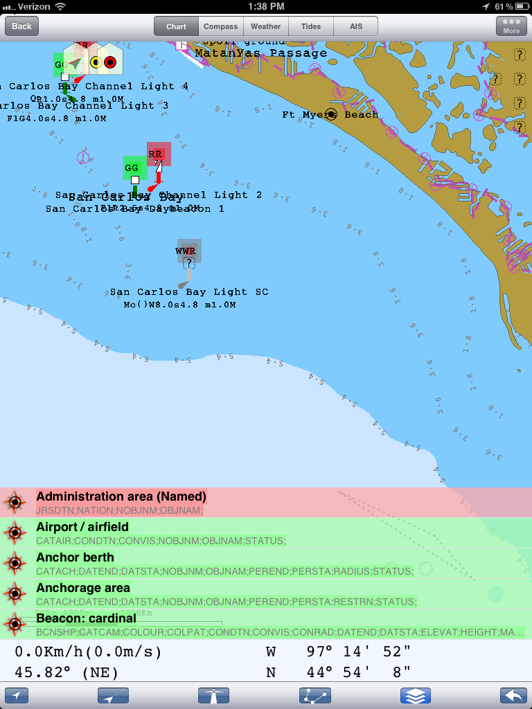 iMarine Apps Marine Map Navigator