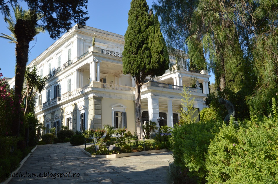 Palatul Achilleion din insula Corfu Palatul Achilleion din insula Corfu