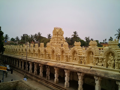 Melukote Cheluva NarayanaSwamy Temple Side View