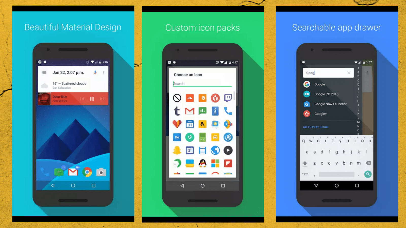 ASAP Launcher's Features android launchers,launchers android 2015,launchers android 2016,launchers android 2017,best android launchers 2016, best android launchers 2017, Android marshmaallow, nougat, nougat red, Apex launcher, asap launcher, Nova launcher, nova launcher prime, evie launcher, pixel launcher, google pixel launcher, M launcher, google now launcher, google now support, google now alternatives, android alternative launchers, Best android launchers 2017, minimilastic launcher