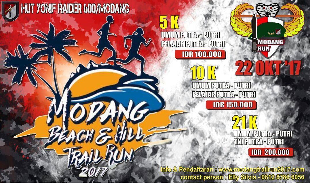 Modang Beach & Hill Trail Run • 2017