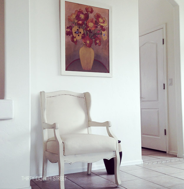 The Mallory Chair Painting Upholstery Thirty Eighth Street