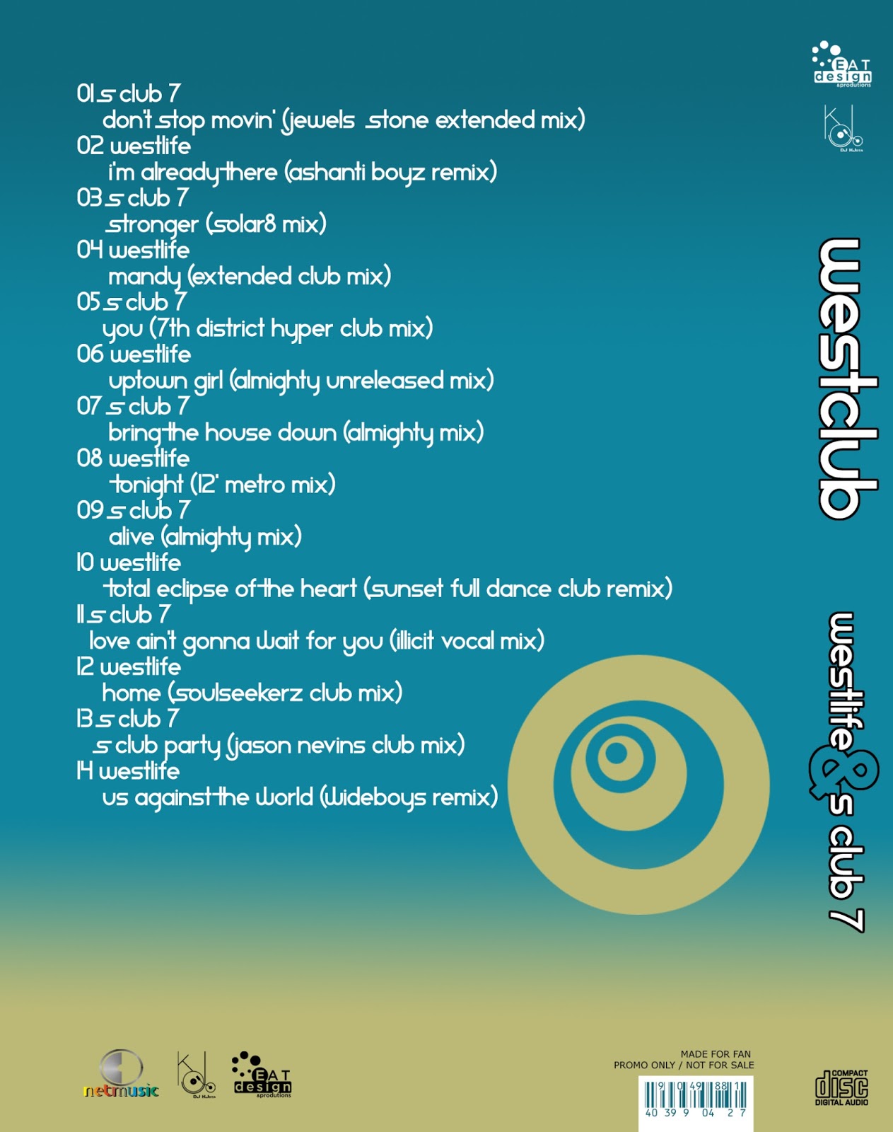  389 Westlife & S Club 7 (DJ Kjota & Bruno C Set Mix