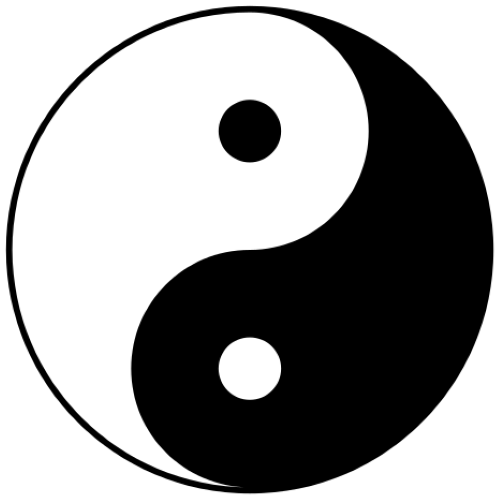 Se você conhece o autor desta imagem, por favor nos informe para que possamos atribuir-lhe os devidos créditos. Obrigado. #PraCegoVer: Yin yang.