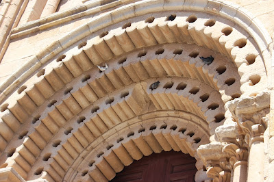 Arquivoltas puerta del Obispo de la Catedral de Zamora