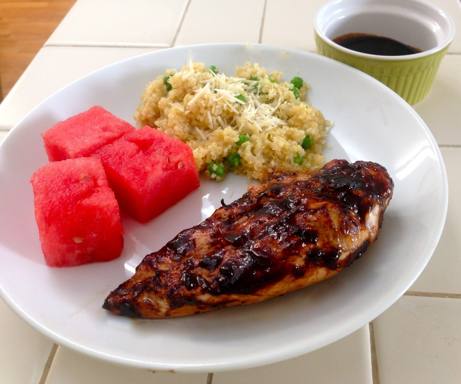 Boy Cheese Sandwich Grilled Balsamic Glazed Chicken