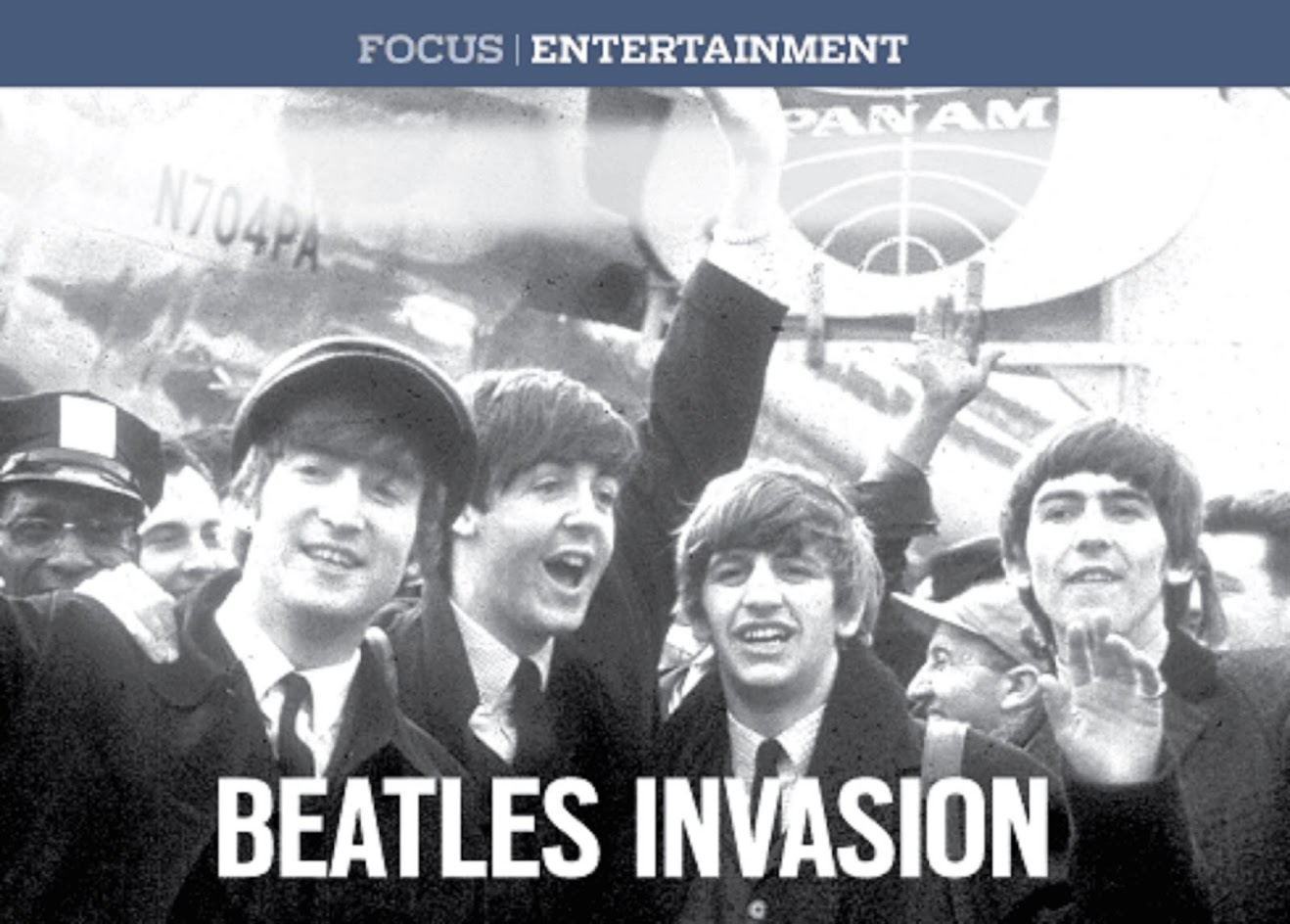 THE BEATLES INVASION OF THE US AND THE WORLD WAS AT JFK INTERNATIONAL AIRPORT ON FEBRUARY 9th 1964