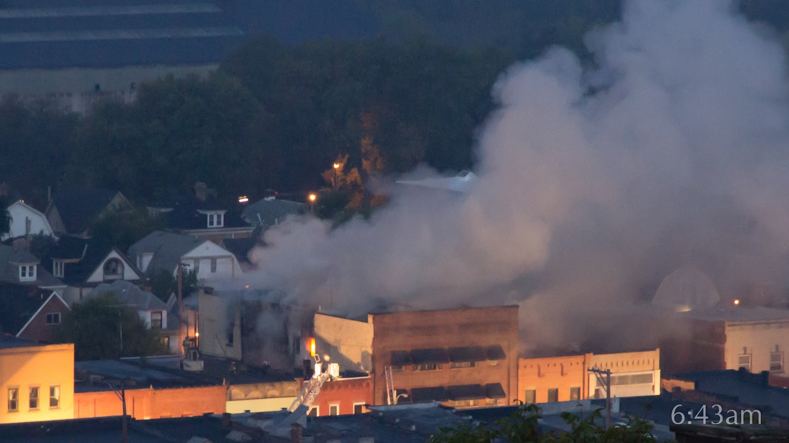 The Sadd's Virtual Home Ambridge Fire