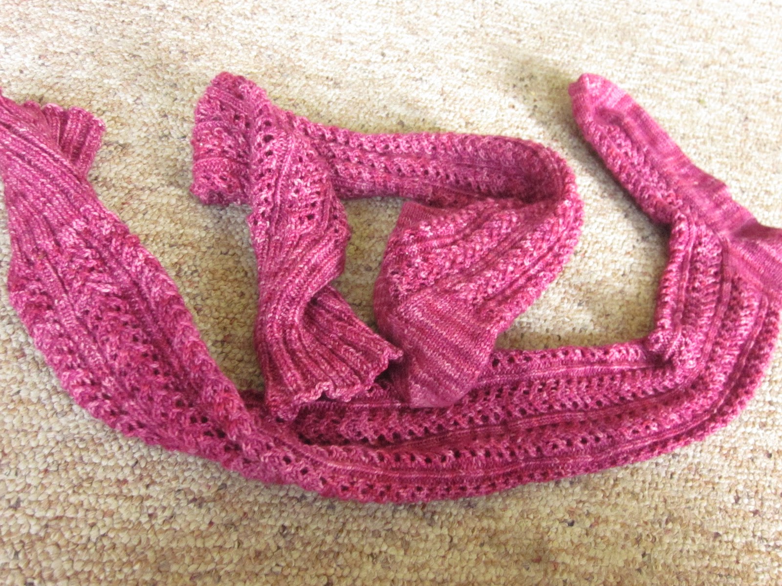 The Crooked Knitter Longest Socks EVER