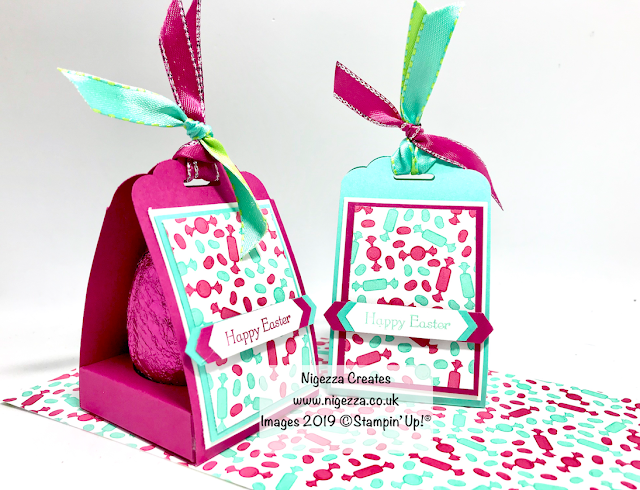 Nigezza Creates, Stampin' Up!, How Sweet It is, Blog Hop, InspireINK, Easter Egg Box