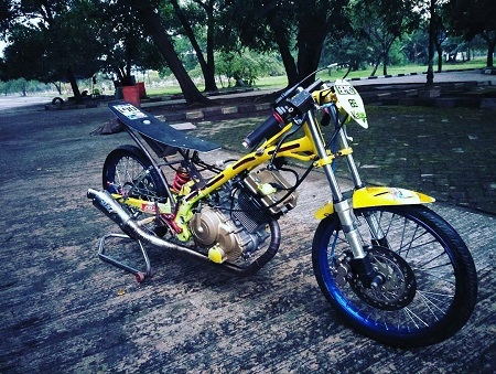 Gambar satria Fu terbaru 2018 motor drag satria fu