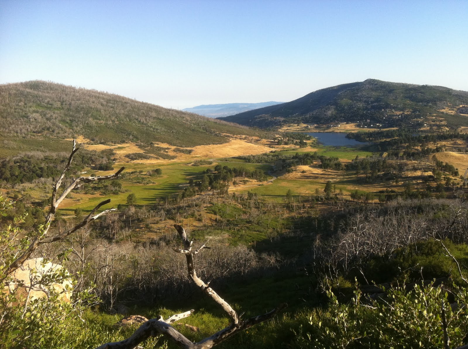 Lake cuyamaca, cuyamaca state park Stock Photo - Alamy