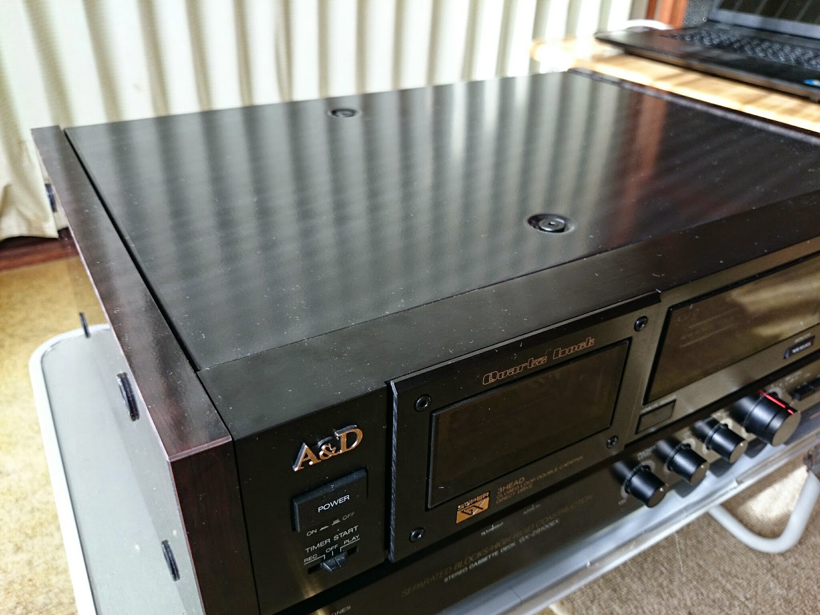 訳アリ・名機】A&D GX-Z9000 AKAI カセットデッキ 訳アリ・名機