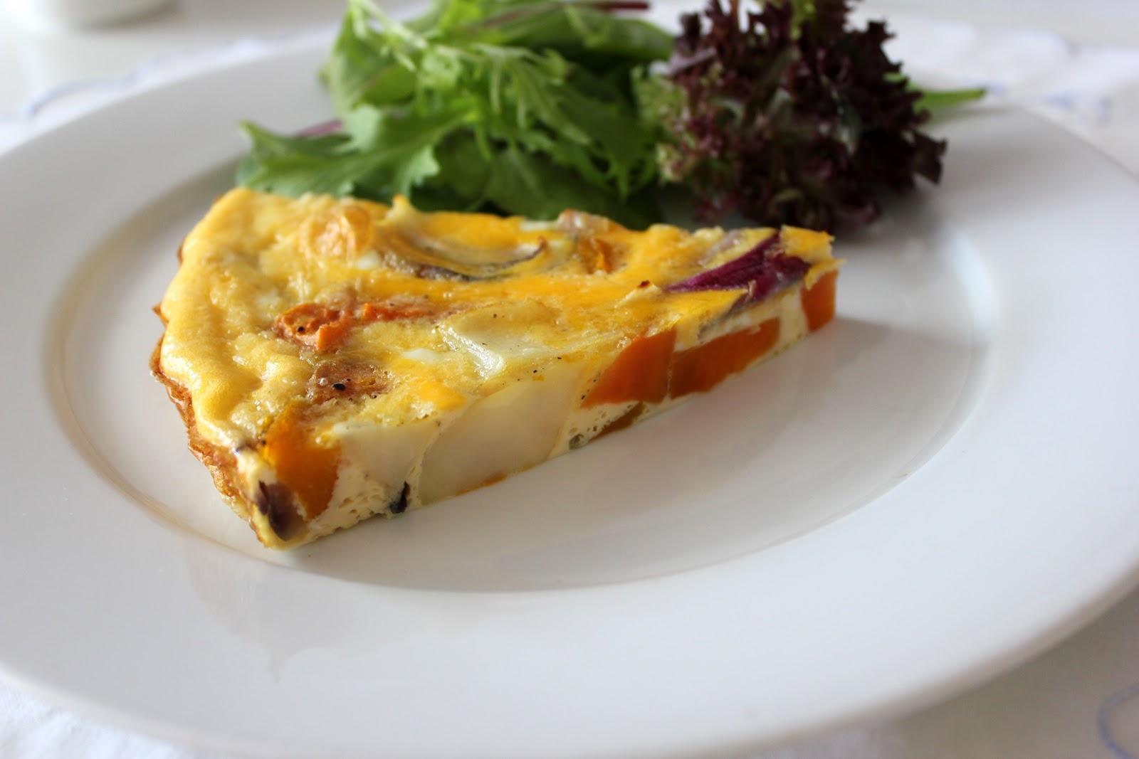 The Lettuce Shop Ovenbaked roasted vegetable Frittata