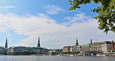 Hamburg Innenstadt Jungfernstieg