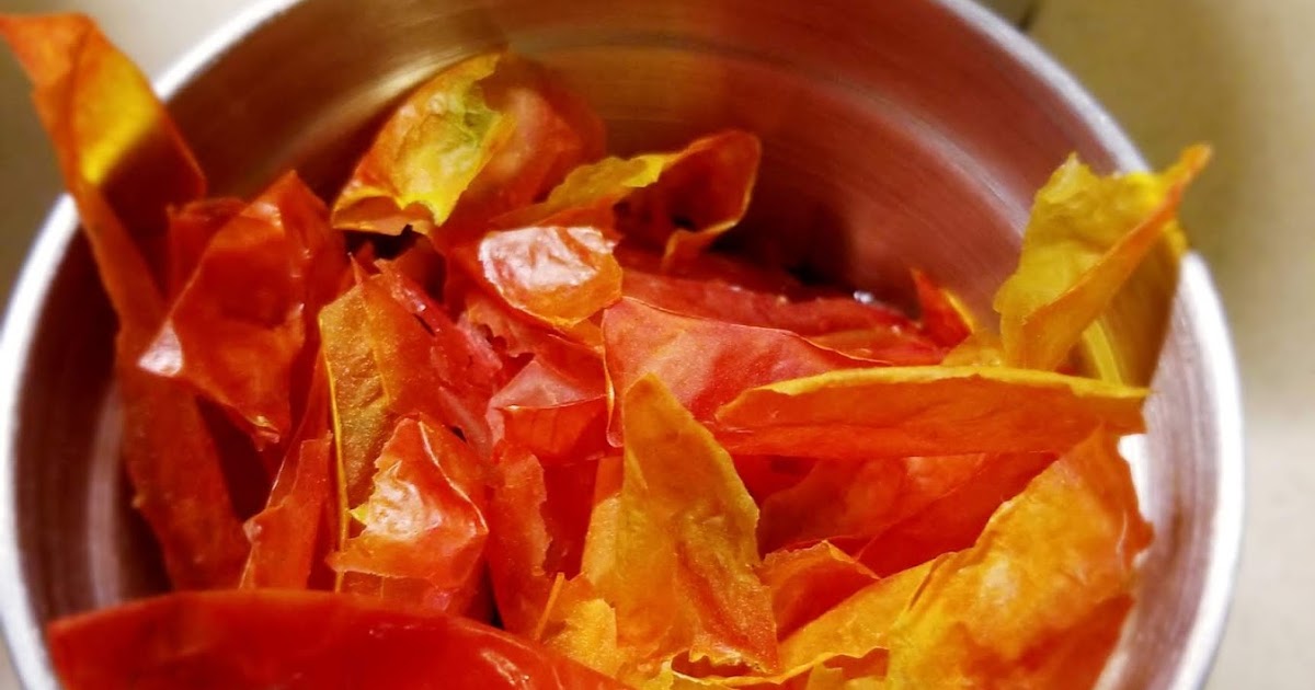 DEHYDRATING TOMATO SKINS TO MAKE TOMATO POWDER