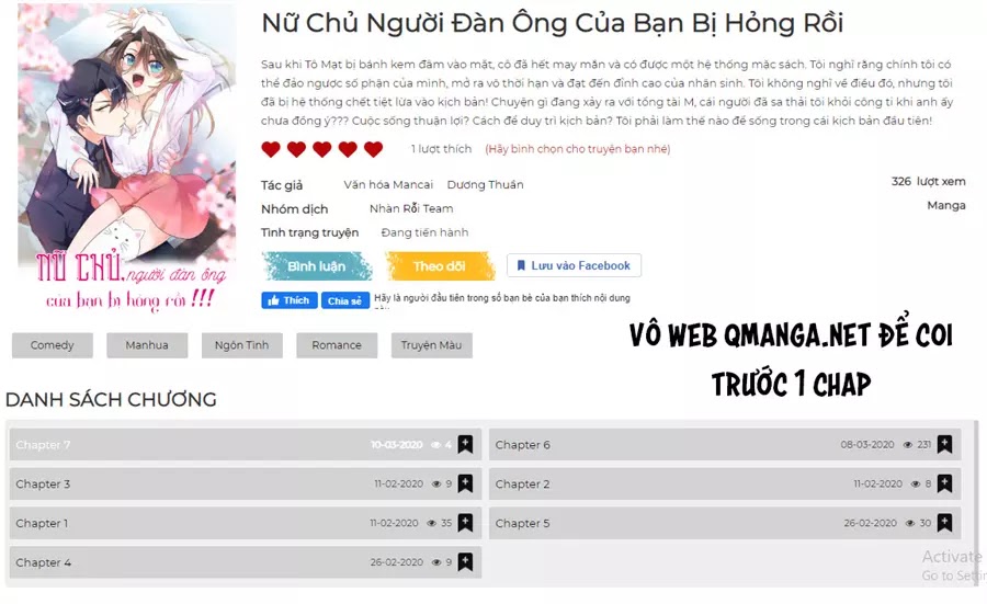 Nữ Chủ Người Đàn Ông Của Bạn Bị Hỏng Rồi Chapter 7-8 - Trang 63