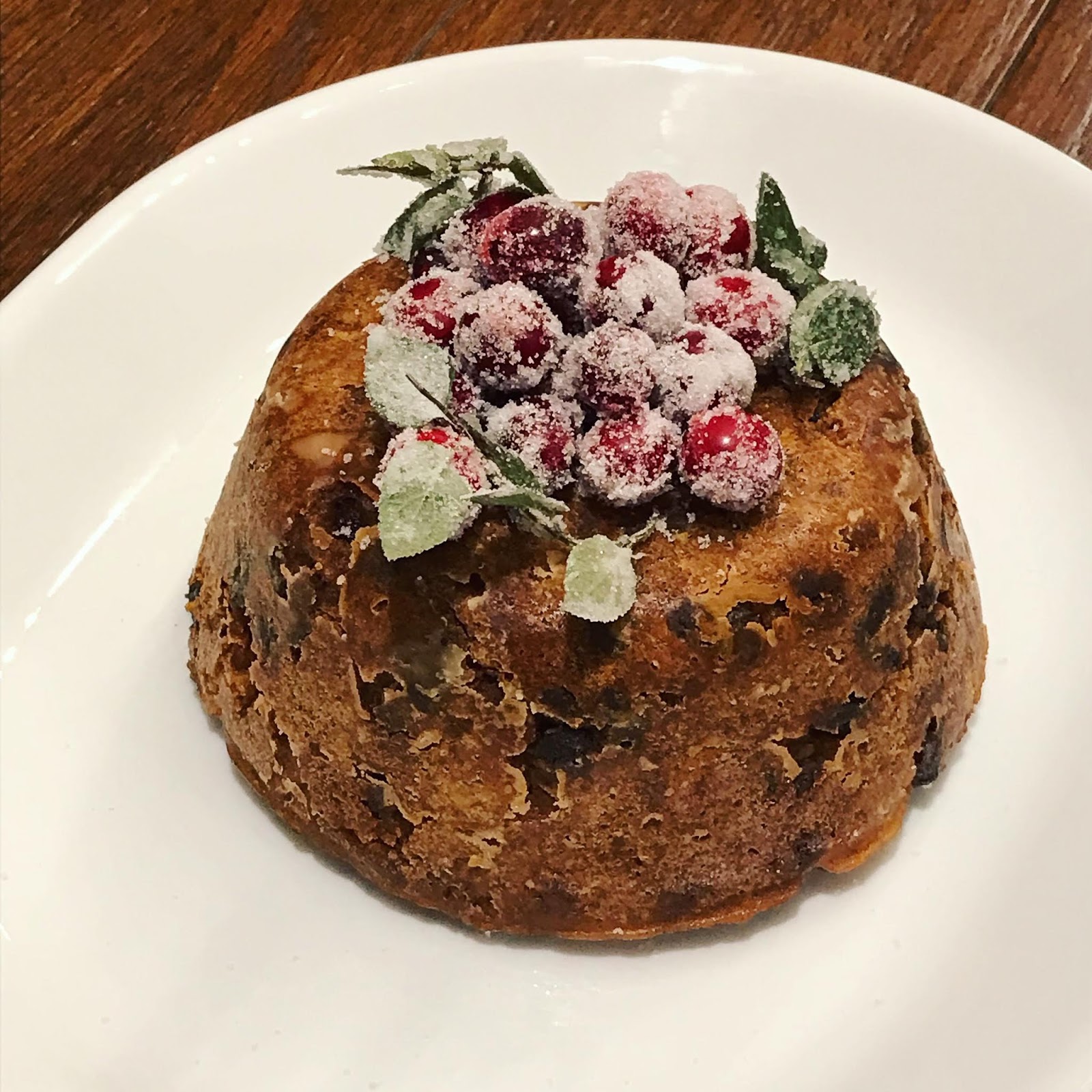 Historical Hussies NonAlcoholic Christmas Pudding, An Almost
