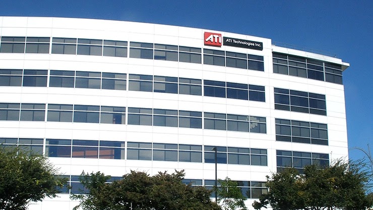 Здание офисов компании ATI AMD история компании