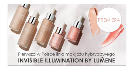 Zamów próbkę kosmetyku z linii INVISIBLE ILLUMINATION Konkurs