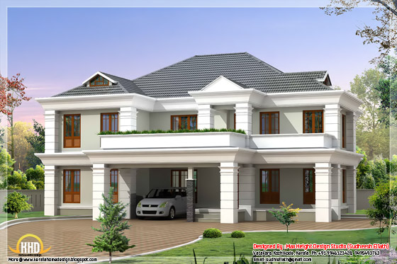 2850 square feet Indian home design