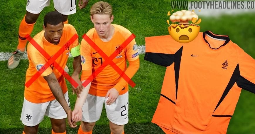 2002-Inspired: Nike Netherlands Euro 2020 Home Kit Colors ...