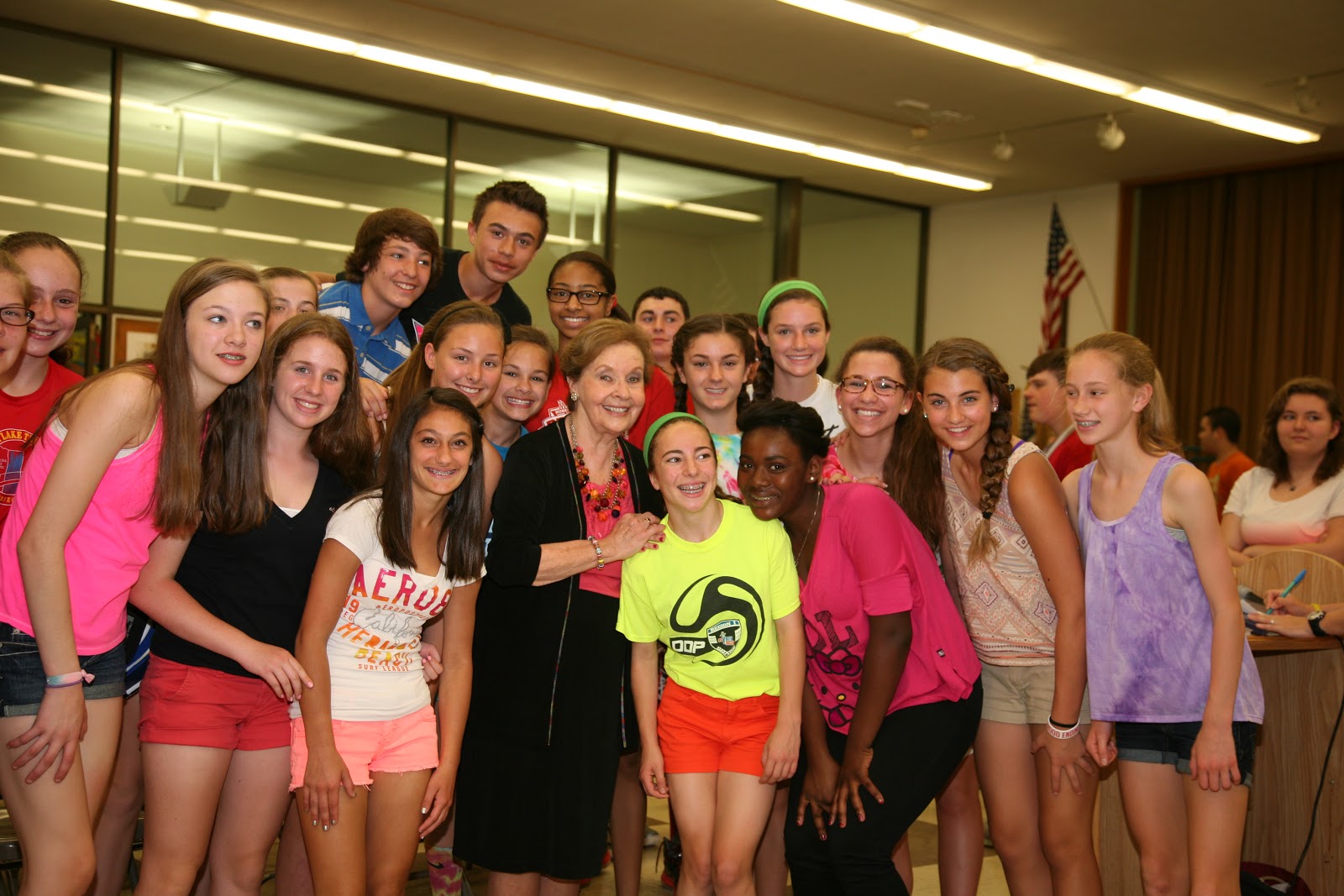 Mr. Law's Social Studies 8: Thank You, Marion Blumenthal Lazan!