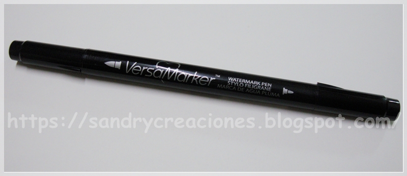 Rotulador de tinta transparente