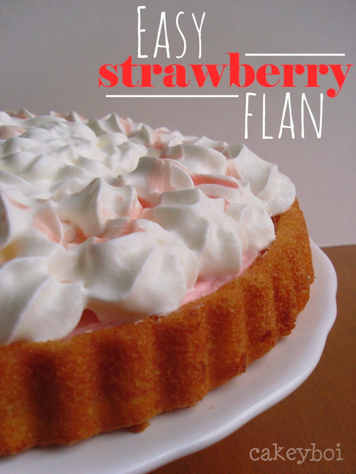 Fastest Strawberry Flan made in under 30 minutes!