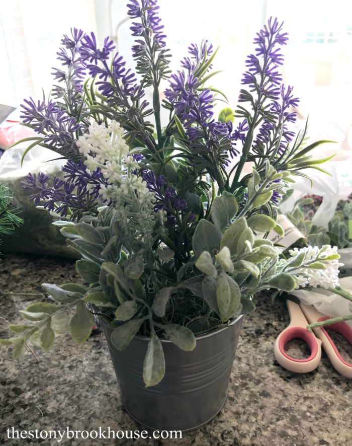Easy DIY Floral Lavender Pots The Stonybrook House